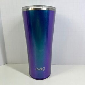 Swig Life Purple Blue Iridescent Shimmer Insulated Tumbler